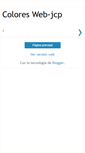 Mobile Screenshot of colores-webjcp.blogspot.com