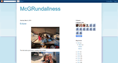 Desktop Screenshot of mcgrundallness.blogspot.com