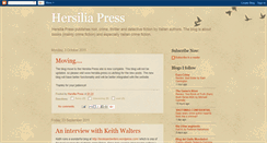 Desktop Screenshot of hersilia-press.blogspot.com