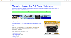 Desktop Screenshot of monster-driver.blogspot.com