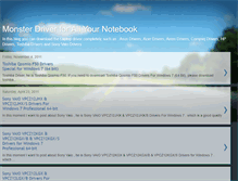 Tablet Screenshot of monster-driver.blogspot.com