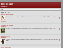 Tablet Screenshot of dogsdogger.blogspot.com