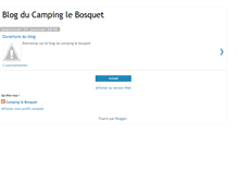 Tablet Screenshot of lebosquet-domme.blogspot.com