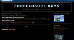 Desktop Screenshot of foreclosureboys.blogspot.com