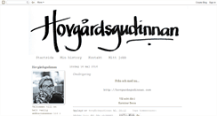 Desktop Screenshot of hovgardsgudinnan.blogspot.com