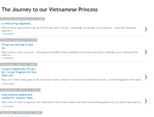 Tablet Screenshot of ourvietnameseprincess.blogspot.com