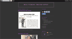 Desktop Screenshot of miaverdetrendspot.blogspot.com