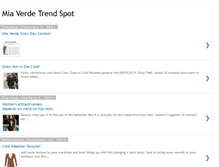 Tablet Screenshot of miaverdetrendspot.blogspot.com