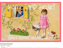 Tablet Screenshot of ahomeandheart.blogspot.com