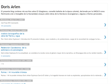 Tablet Screenshot of dorisarlen.blogspot.com