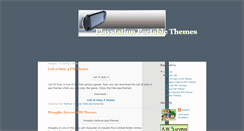 Desktop Screenshot of playstation-portable-themes.blogspot.com