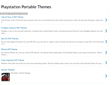 Tablet Screenshot of playstation-portable-themes.blogspot.com
