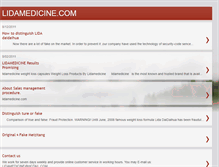 Tablet Screenshot of lidamedicine.blogspot.com