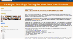 Desktop Screenshot of joehoyle-teaching.blogspot.com