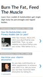 Mobile Screenshot of burn-fat-feed-the-muscle.blogspot.com