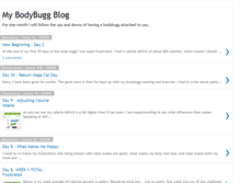 Tablet Screenshot of bodybugglove.blogspot.com