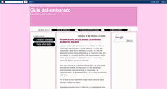 Desktop Screenshot of guia-embarazo.blogspot.com