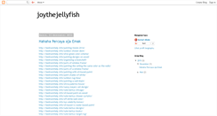 Desktop Screenshot of joythejellyfish.blogspot.com