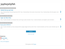 Tablet Screenshot of joythejellyfish.blogspot.com