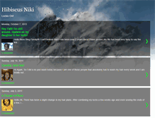 Tablet Screenshot of hibiscusniki.blogspot.com