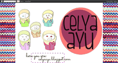 Desktop Screenshot of celyaayu.blogspot.com