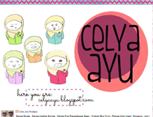 Tablet Screenshot of celyaayu.blogspot.com