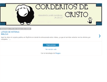 Tablet Screenshot of corderitoshistoriasbiblicas.blogspot.com