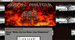 Desktop Screenshot of metalmilicia666.blogspot.com