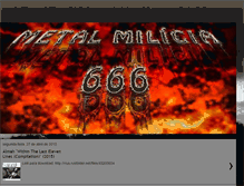 Tablet Screenshot of metalmilicia666.blogspot.com