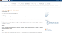 Desktop Screenshot of dofus-solo-eniripsa-guide.blogspot.com