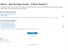 Tablet Screenshot of dofus-solo-eniripsa-guide.blogspot.com