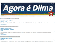 Tablet Screenshot of dilmarousseffpresidente2010.blogspot.com