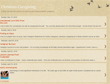 Tablet Screenshot of christiancaregiving.blogspot.com