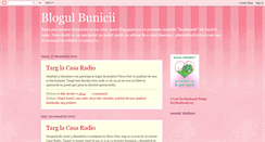 Desktop Screenshot of blogulbunicii.blogspot.com