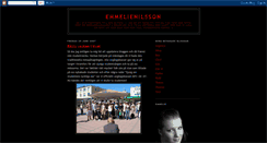 Desktop Screenshot of emmelienilsson.blogspot.com