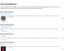 Tablet Screenshot of emmelienilsson.blogspot.com