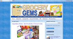 Desktop Screenshot of grocerygems.blogspot.com