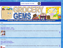 Tablet Screenshot of grocerygems.blogspot.com