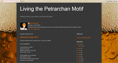 Desktop Screenshot of petrarchanmotif.blogspot.com