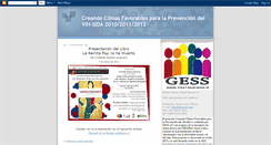 Desktop Screenshot of creandoclimasfavorables.blogspot.com