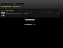 Tablet Screenshot of elliderenhipismo.blogspot.com