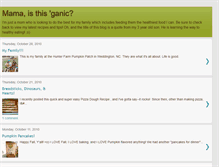 Tablet Screenshot of gratefulorganicmama.blogspot.com