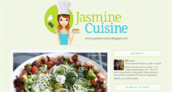 Desktop Screenshot of jasminecuisine.blogspot.com