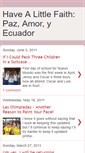 Mobile Screenshot of cmellacehavealittlefaith.blogspot.com