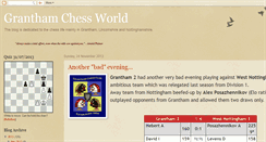 Desktop Screenshot of grantham-chess-world.blogspot.com