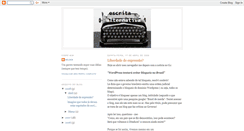 Desktop Screenshot of escrita-alternativa.blogspot.com