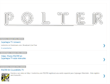Tablet Screenshot of polterchile.blogspot.com