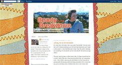 Desktop Screenshot of bellewithinthebreakdown.blogspot.com