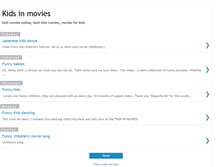 Tablet Screenshot of kidsinmovies.blogspot.com