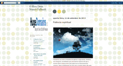 Desktop Screenshot of cris-omeudeusnuncafalhara.blogspot.com